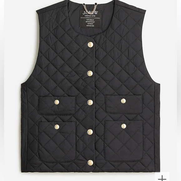 J. Crew Quilted Lady Vest - Picture 3 of 4